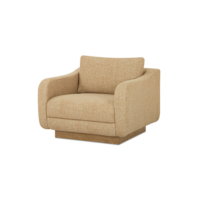 Keane Lounge Chair Cream, Ochre