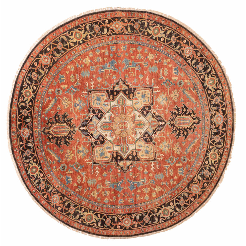 Tapis rouge Jules Sultane 10 pi 0 po x 10 pi 0 po