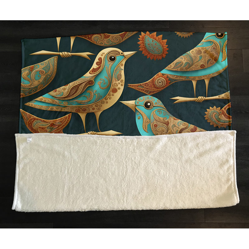 Throw Blanket, 51" W x 60" L