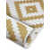 Reversible Flatweave Ocher/Ivory Rug