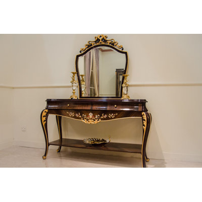 59.1'' W Solid Wood Console Table