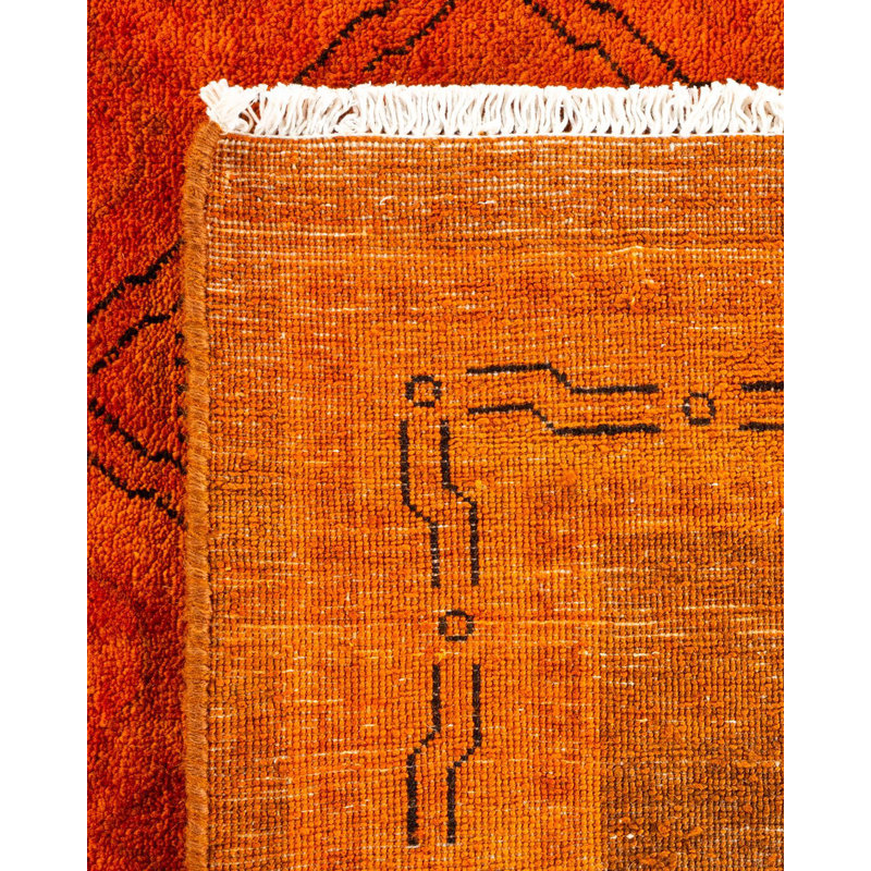 Fine Vibrance One-of-a-Kind 8'1" X 10'1" Hand Knotted Area Rug