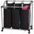 Rolling Laundry Sorter with Handles