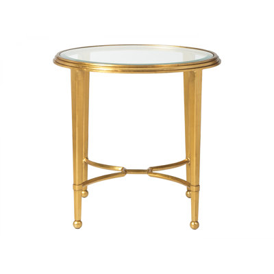 Metal Designs Sangiovese Round End Table