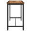 Rectangular Dining Table with Steel Base-455076240-455076252