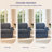 4 Piece Stretch Jacquard Couch Cover, Sofa Slipcover for 3 Cushion Couch, Machine Washable Furniture Protector(Sofa, Gray)-1400389080