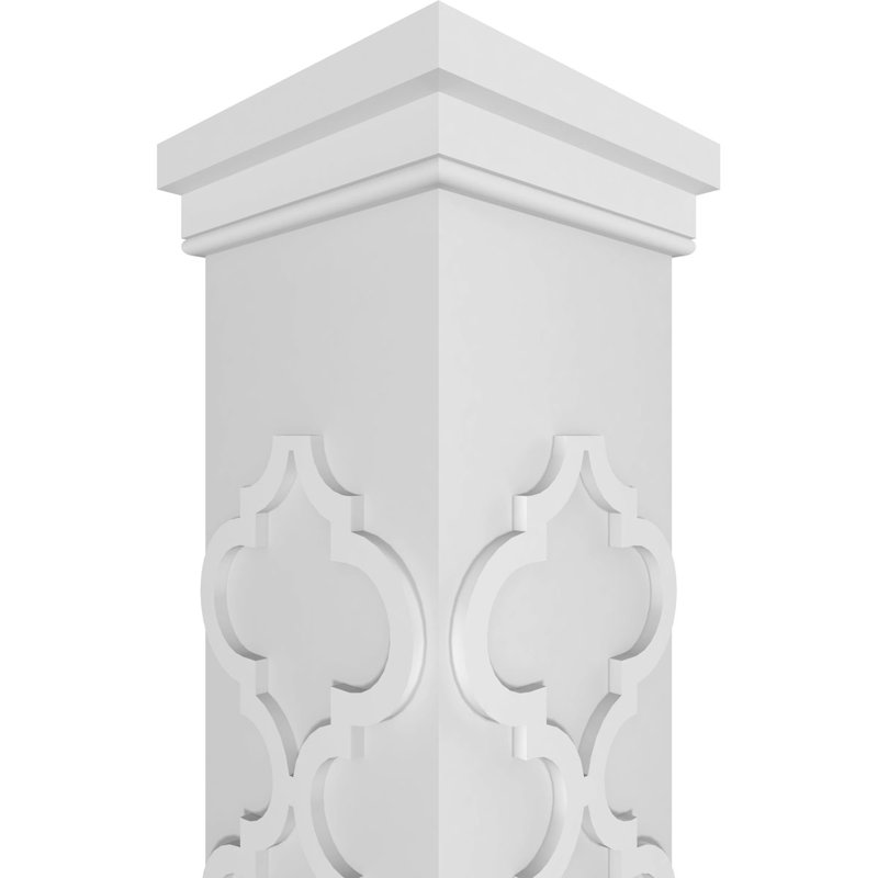Grande colonne carrée non effilée Craftsman Classic, H 108 po x l 11,62 po x P 11,62 po
