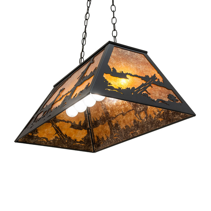 Lockheart 6 - Light Pendant, Textured Black
