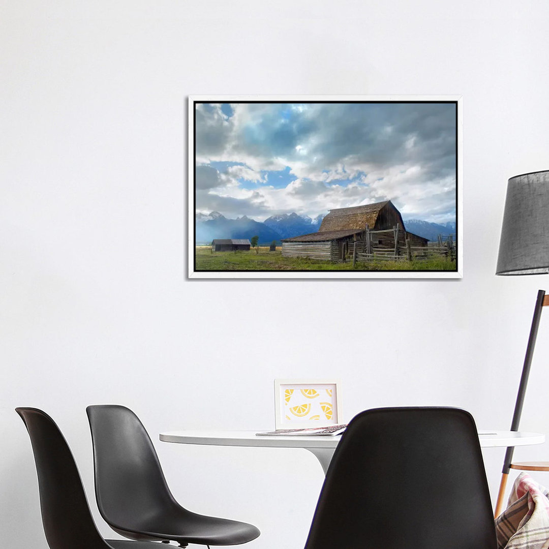 Mormon Row Barn, Grand Teton National Park, Wyoming I by Tim Fitzharris - Gallery-Wrapped Canvas Giclée on Canvas