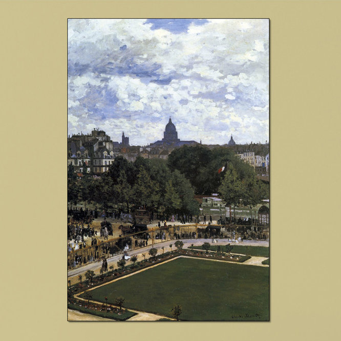 1 Piece Wrapped Canvas Painting, 135cm H x 90cm W x 1.8cm D