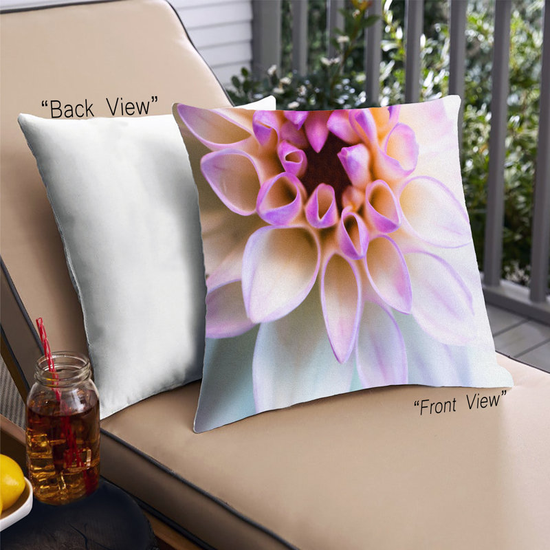 Coussin Plants Flower 131, Microsuède