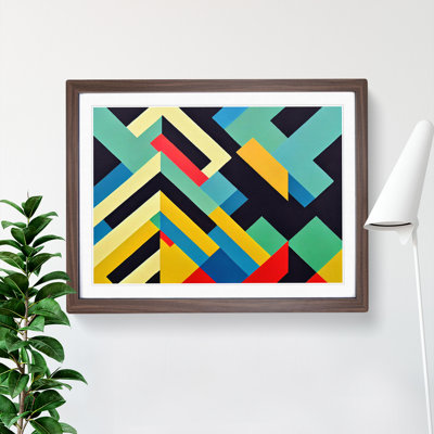 Engaging Abstract - Single Picture Frame Print