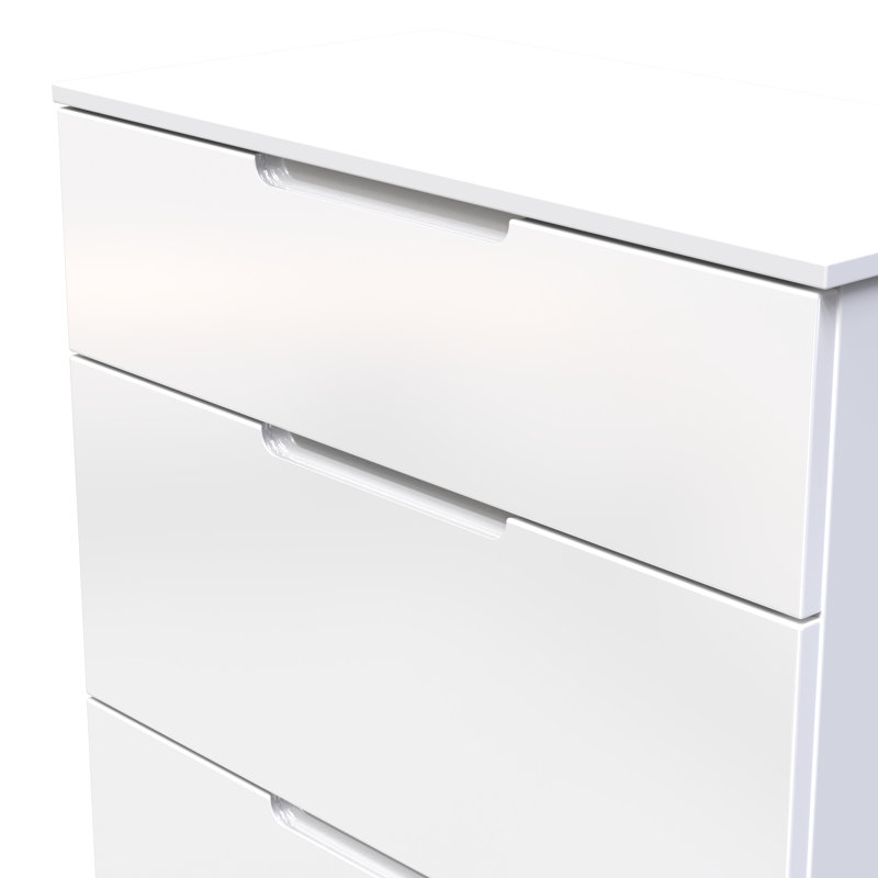 74cm W 3 - Drawer Chest of Drawers, White