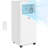 HomCom 8000 BTU Portable Air Conditioner for 345 Square Feet with Remote Included