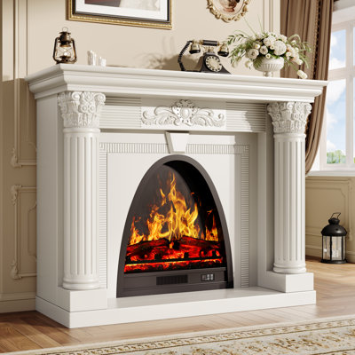 51.2” W Electric Fireplace