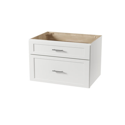 Meuble-lavabo mural simple flottant 30 po Disar