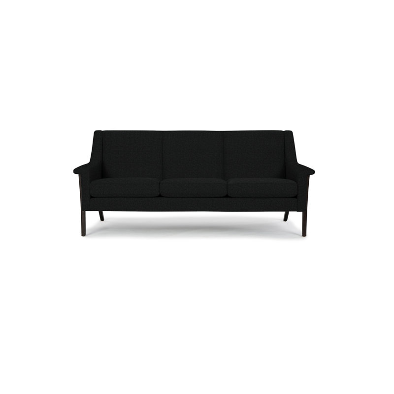 Arlo Sofa, Wenge, Peacock Polyester