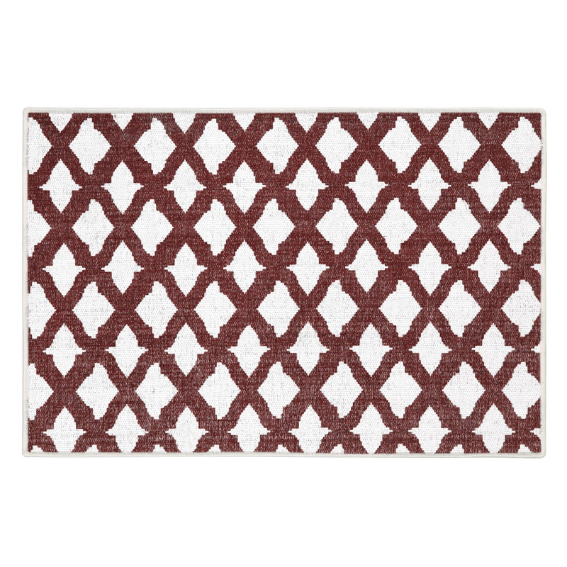 Tapis de cuisine Wadih, Rouge