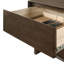 Table de chevet 2 tiroirs Pocono