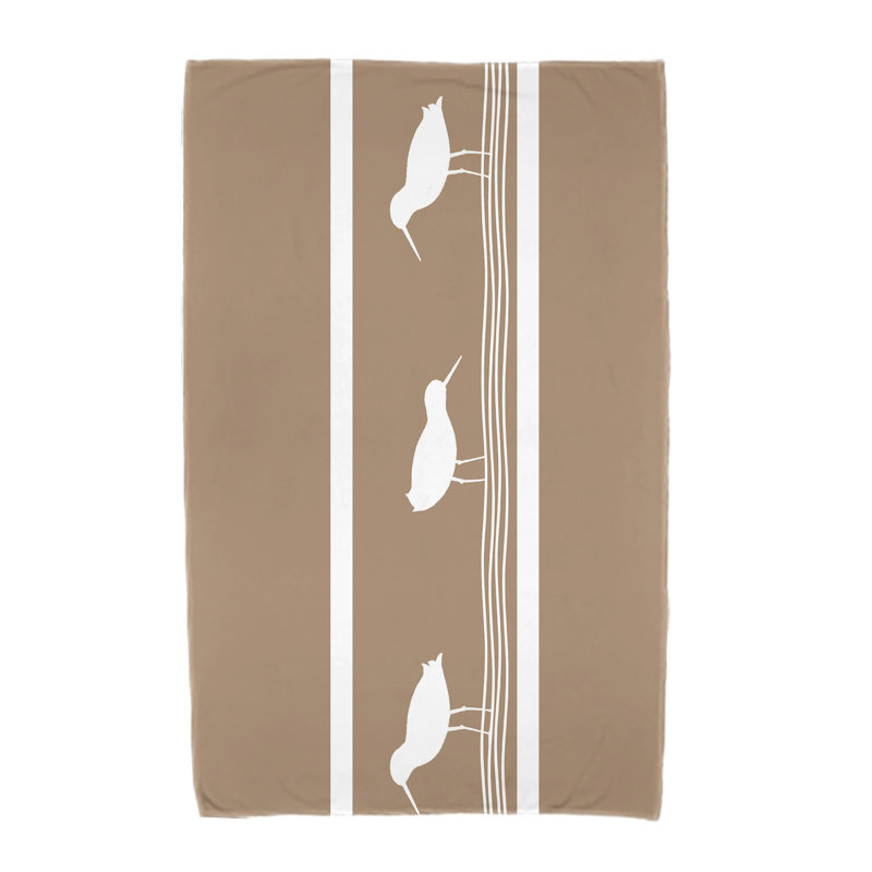Serviette de plage Ludwig, Taupe / beige