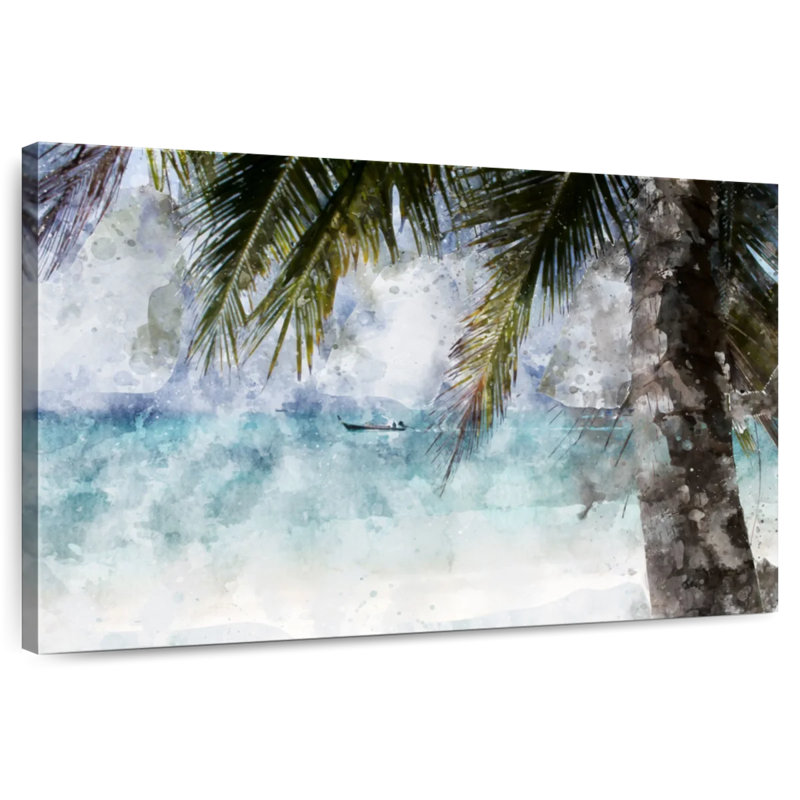 Gillard Palm Tree Abstract, 32" H x 48" W