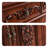 Brown Solid + Manufactured Wood Shoe Storage Bench