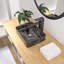Lavabo de salle de bain rectangulaire en céramique en porcelaine 19 po L x 15 po
