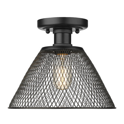Plafonnier semi-encastré 1 lumière 8,25 po Searcy