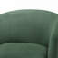 Fauteuil demi-tonneau pivotant vert-693468378
