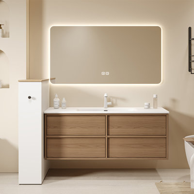 Medieval style retro bathroom cabinet