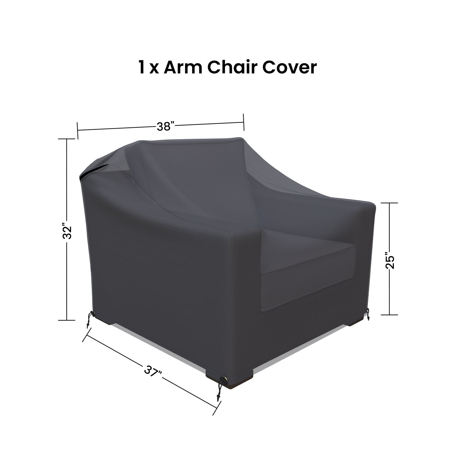 Outdoor Patio Lounge Chair Cover