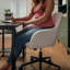 Fauteuil de bureau pivotant avec accoudoirs évasés Martha Stewart Rayna Martha-125009773-125008714-125008712