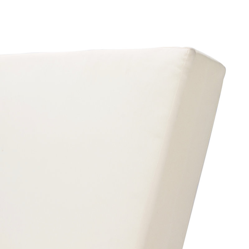 / Chaise Lounge Cushion (Three Folds). Water-, Foam Lined For A Cozy Sit. 27.05"W X 76.78"D 4.01"H, Cream - Three Folds Style. To Elements, Filled Comfort.
