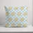 Sea Dollar Checker 18 x 18 Spun Poly Pillow-124085932