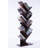 Korou Wood Geometric Bookcase-122084372-122084371