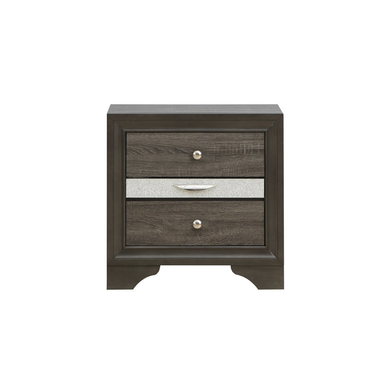 Table de chevet, gris