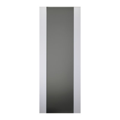 Smart Pro H3G Paneled Manufactured Wood and Glass Prefinished Standard Door Slab
