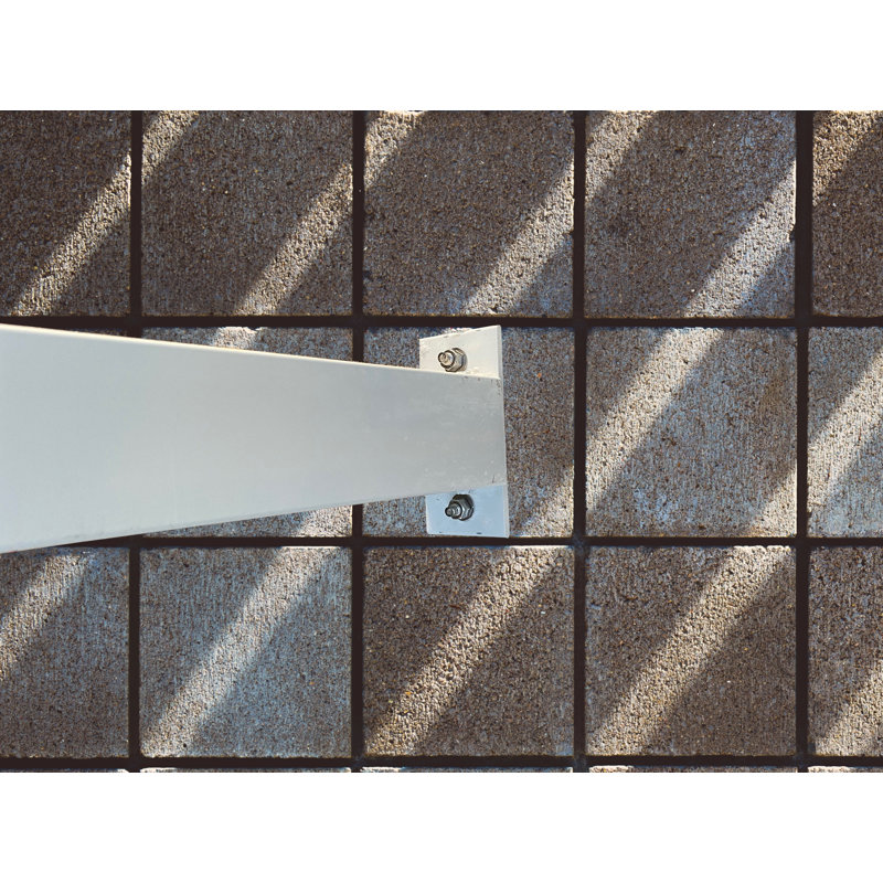 Auvent de patio blanc, H 108 po x l 264 po x P 144 po