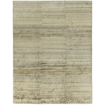 Rebel Silk Single One-of-a-Kind 9' X 12' Silk Area Rug in