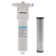 Contemporary 10" 2-Handle Hot and Cold Water Dispenser Faucet with Heating Tank and Filter System
