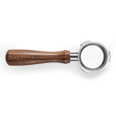 CASABREWS 58mm Bottomless Portafilter for Enhanced Espresso Extraction