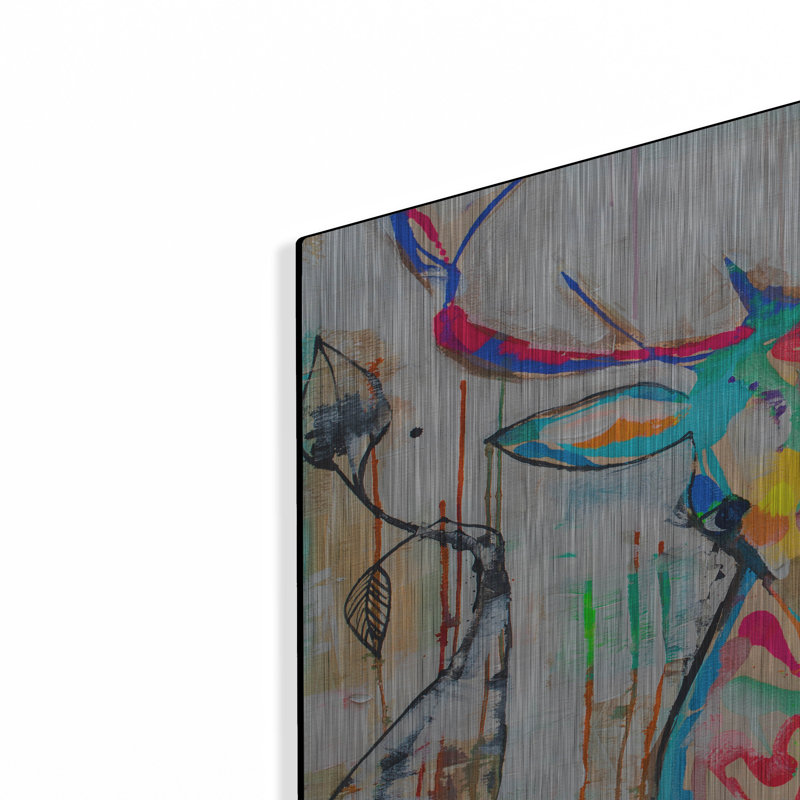 «Deer Soul» par Zwart, H 16 po x l 24 po