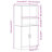 Vidaxl Kitchen Cabinet Artisan Engineered Wood Medium-113944235