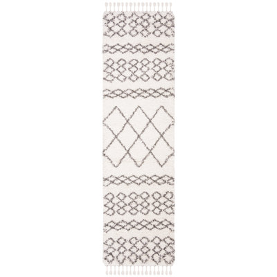 Tapis ivoire / gris Imraan