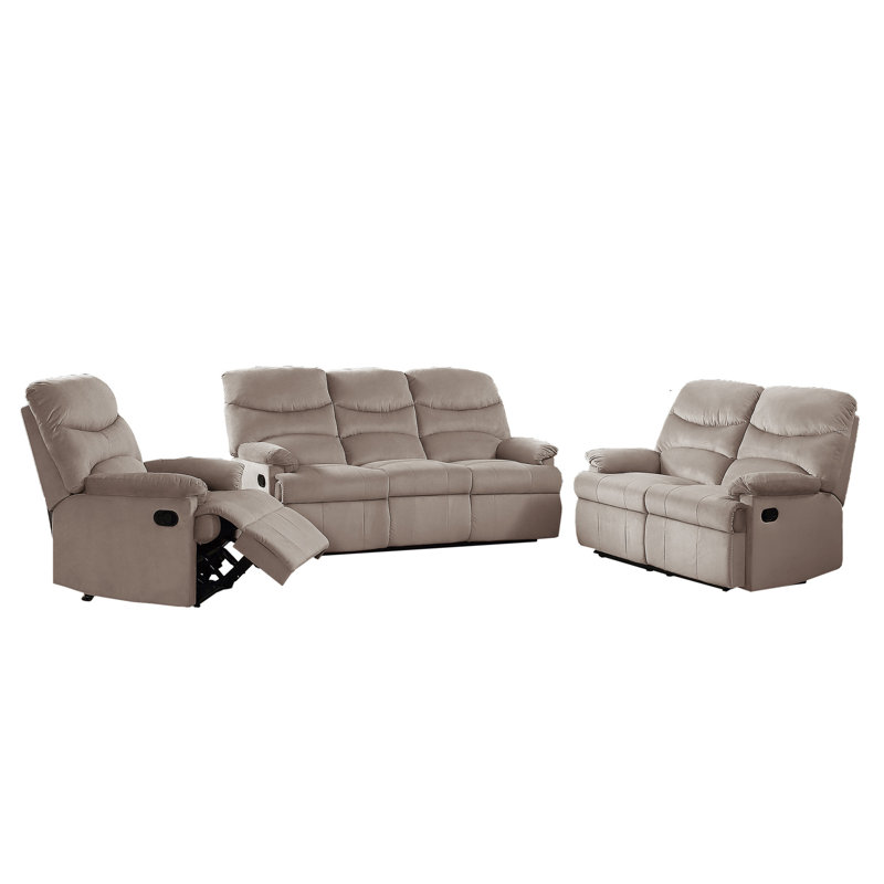 Causeuse inclinable, Marron clair