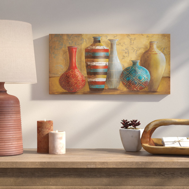 «Vessels of Tabuk», reproduction sur toile tendue, H 16 po x l 32 po x P 1,5 po