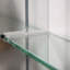 Armoire de rangement pour salle de bain polyvalente avec plusieurs options d'installation et caractéristiques silencieuses