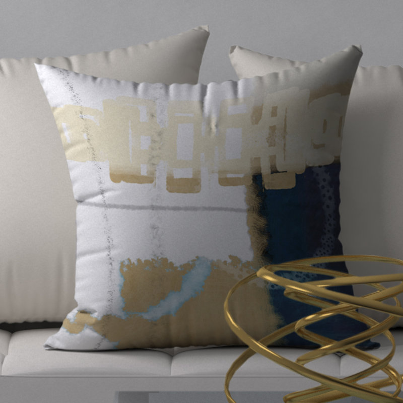 Housse et insert de coussin carré Différence Satisfaction, 20 po X 20 po