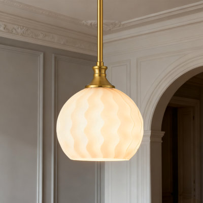Pendant Lights Kitchen Island, Modern Glass Hanging Lamp With Rods