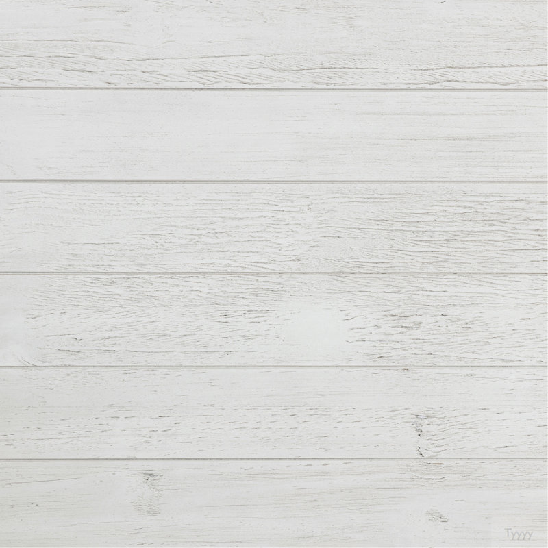 Table de bout en bois blanc patiné avec tablette Castleton